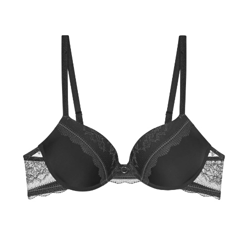 Triomphe Comfort Allure noir soutien-gorge rembourré