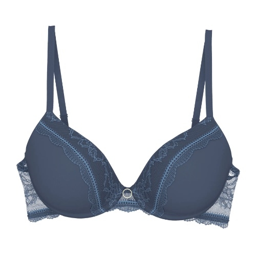 Triomphe Comfort Allure bleu soutien-gorge rembourré