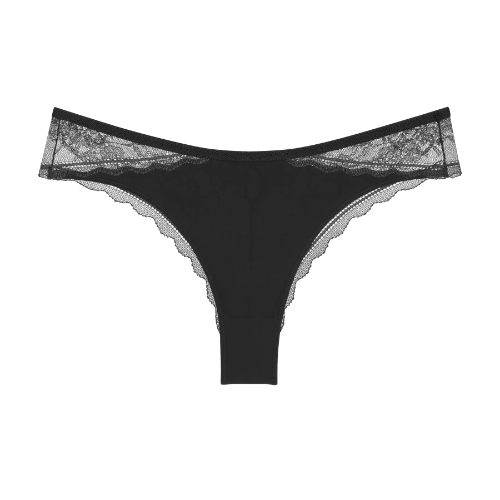 Triomphe Comfort Allure noir slip brésilien