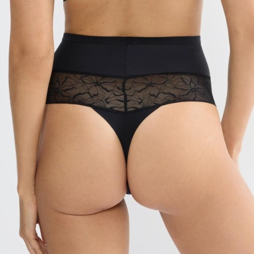 Triomphe Comfort Contour noir culotte string