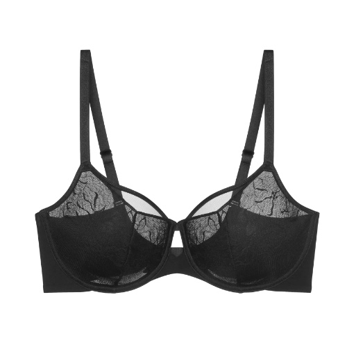 Triomphe Comfort Contour noir soutien-gorge sans forme