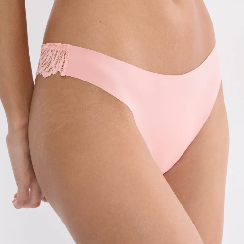 Triomphe Pretty Micro rose culotte string