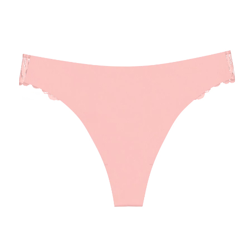 Triomphe Pretty Micro rose culotte string