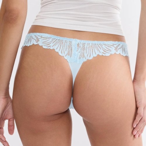 Triomphe Pretty Micro bleu culotte string