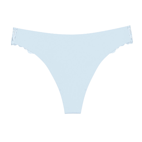 Triomphe Pretty Micro bleu culotte string