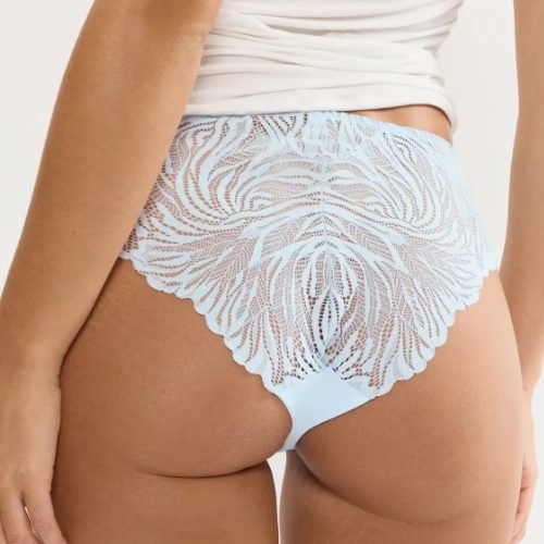 Triomphe Pretty Micro bleu slip