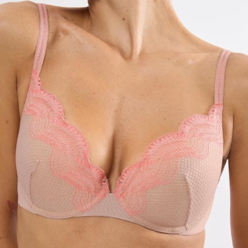 Triomphe Comfort Glam sable soutien-gorge rembourré