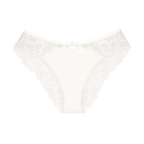 Triomphe Gardenia Florale blanc cassé slip