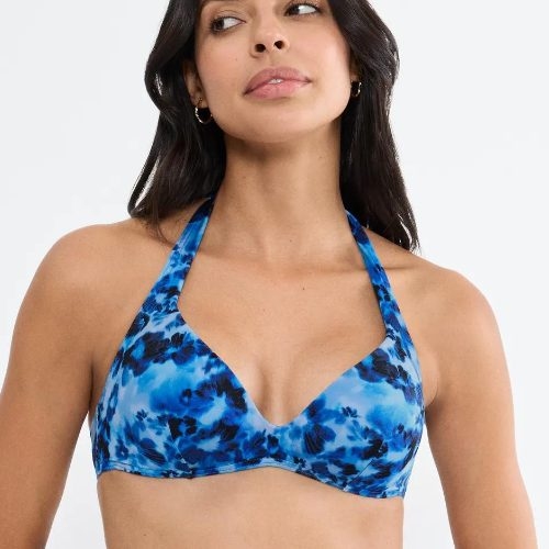 Triumph Swimwear Midnight Swim bleu haut de bikini préformé