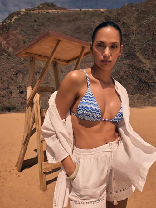 Triumph Swimwear Mix & Match bleu haut de bikini préformé