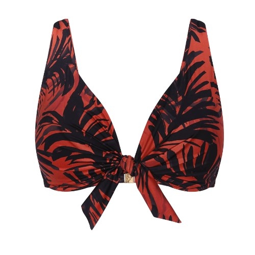 Triumph Swimwear Summer Palm marron haut de bikini préformé