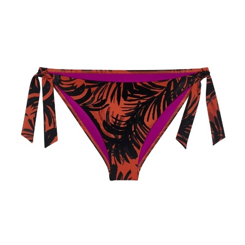 Triumph Swimwear Summer Palm marron slip de bikini