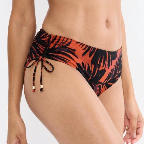 Triumph Swimwear Summer Palm marron slip de bikini