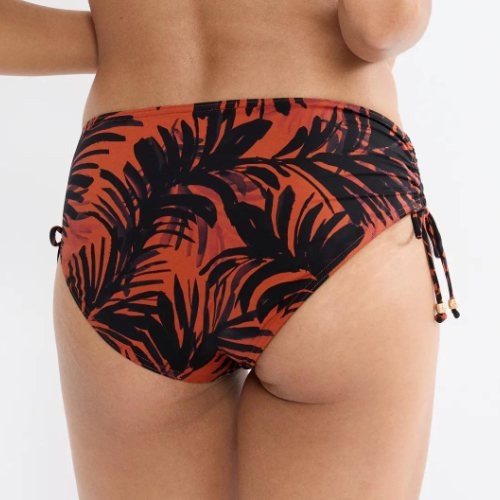 Triumph Swimwear Summer Palm marron slip de bikini