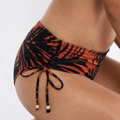Triumph Swimwear Summer Palm marron slip de bikini