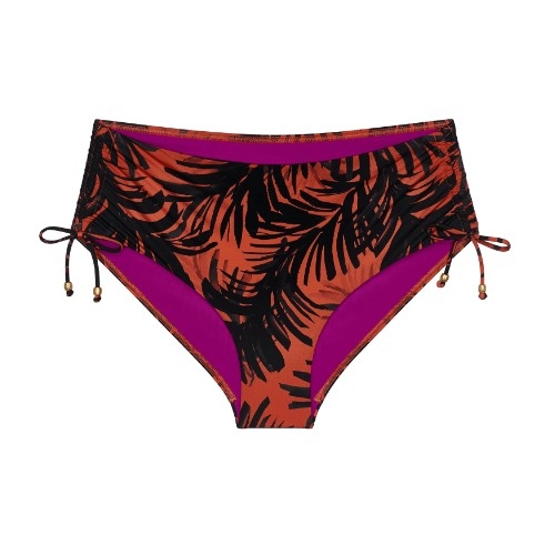 Triumph Swimwear Summer Palm marron slip de bikini