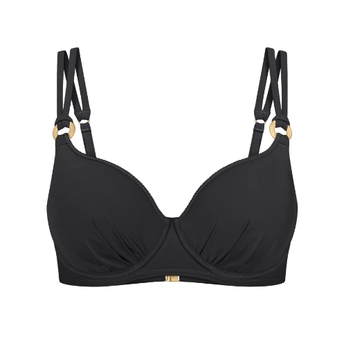 Triumph Swimwear Summer Twist noir haut de bikini préformé