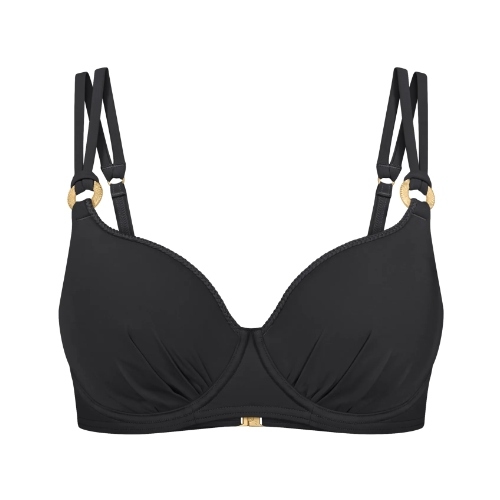 Triumph Swimwear Summer Twist noir haut de bikini préformé