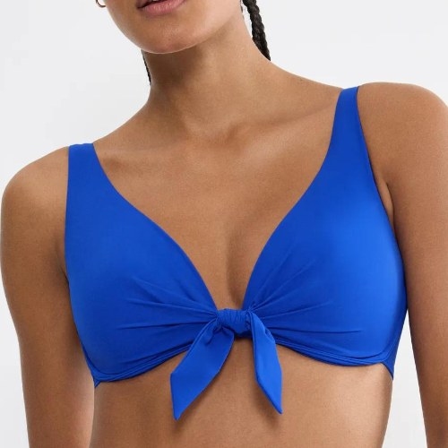 Triumph Swimwear Summer Twist bleu haut de bikini préformé