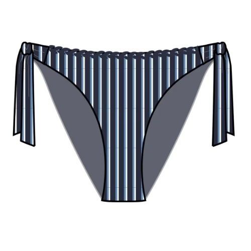 Triumph Swimwear Summer Twist bleu marine slip de bikini