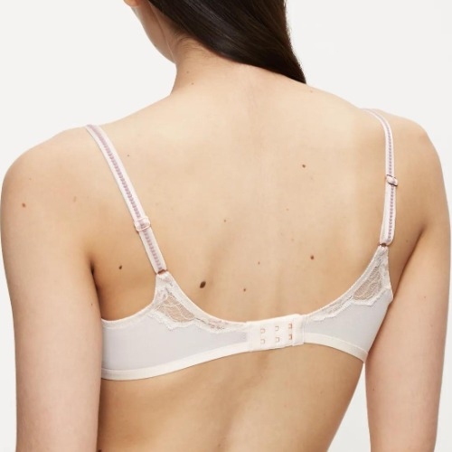 Triomphe Wild Peony Florale blanc soutien-gorge rembourré
