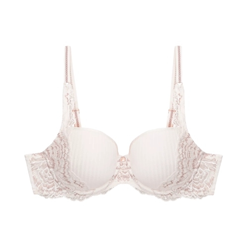 Triomphe Wild Peony Florale blanc soutien-gorge rembourré