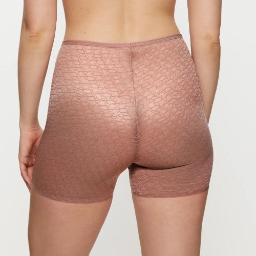 Triomphe Signature Sheer marron shortie