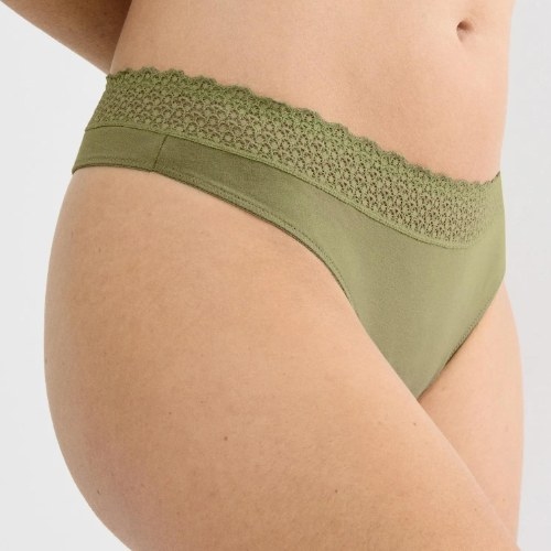 Triomphe Feel of Modal vert olive culotte string