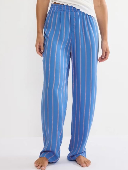 Triomphe Body Make-Up T bleu pantalon de pyjama