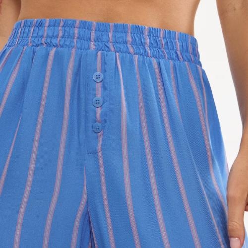 Triomphe Body Make-Up T bleu pantalon de pyjama