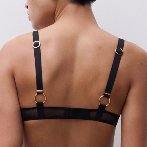 Chantelle Xquisite noir soutien-gorge sans forme