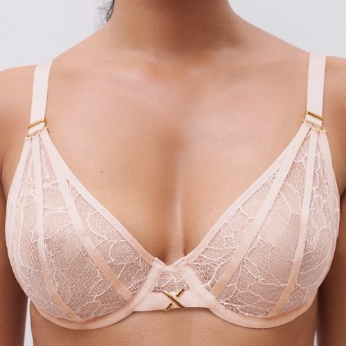 Chantelle Xquisite rose soutien-gorge sans forme