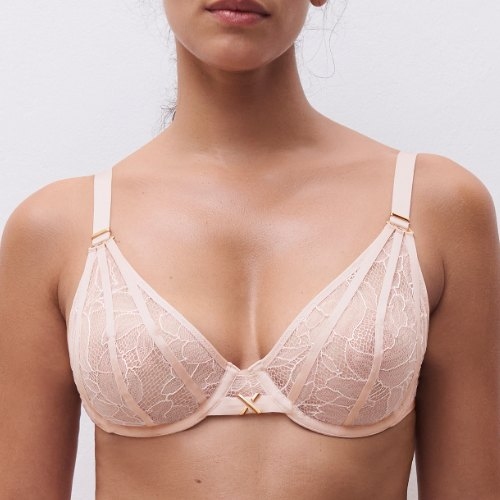 Chantelle Xquisite rose soutien-gorge sans forme