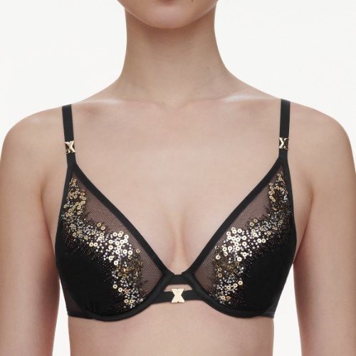 Chantelle Genesis noir soutien-gorge rembourré