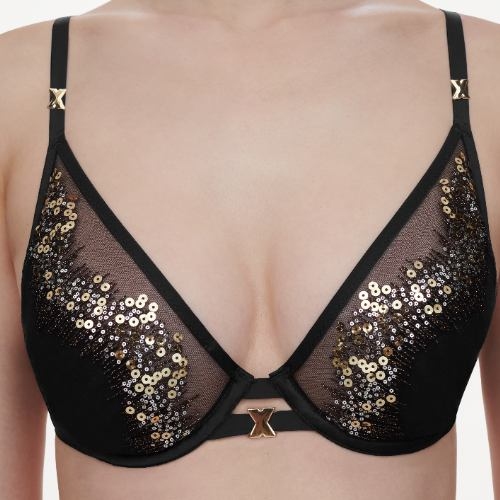 Chantelle Genesis noir soutien-gorge rembourré