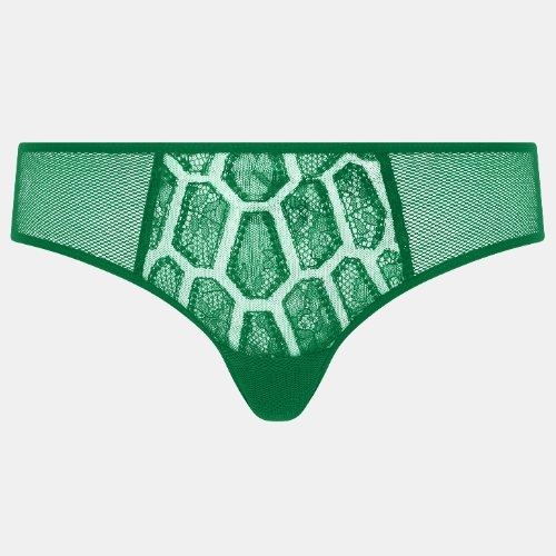 Chantelle Reptilia vert shortie