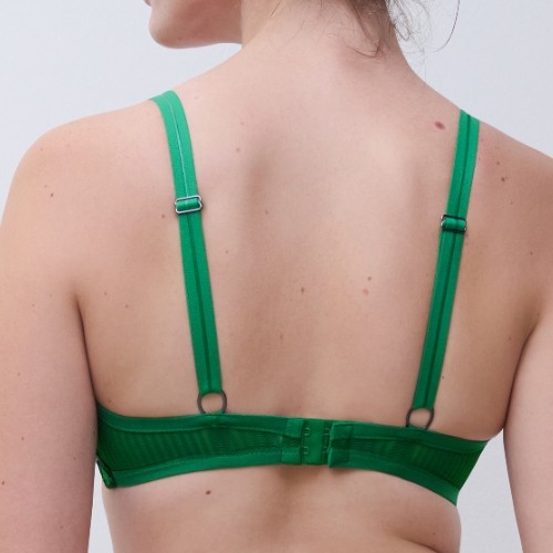 Chantelle Reptilia vert soutien-gorge sans forme