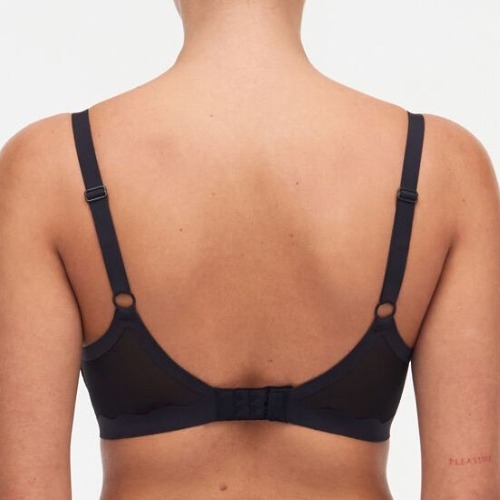 Chantelle Pure Light noir soutien-gorge sans forme