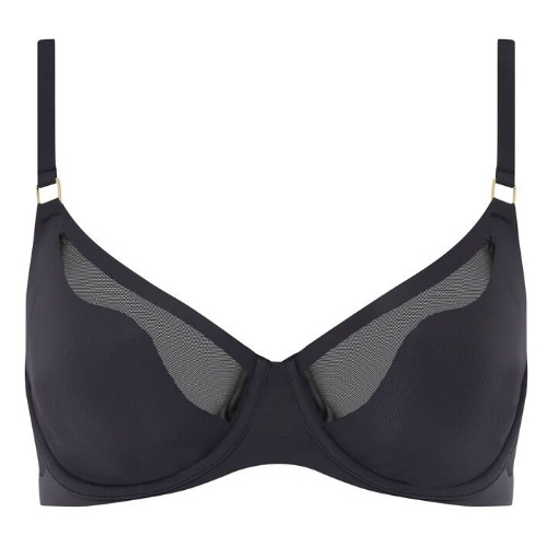 Chantelle Pure Light noir soutien-gorge sans forme