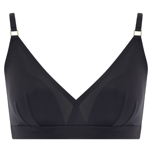 Chantelle Pure Light noir soutien-gorge sans armatures en dentelle