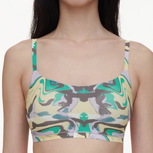 Chantelle SoftStretch print soutien-gorge sans armatures en dentelle
