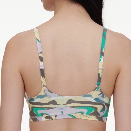 Chantelle SoftStretch print soutien-gorge sans armatures en dentelle