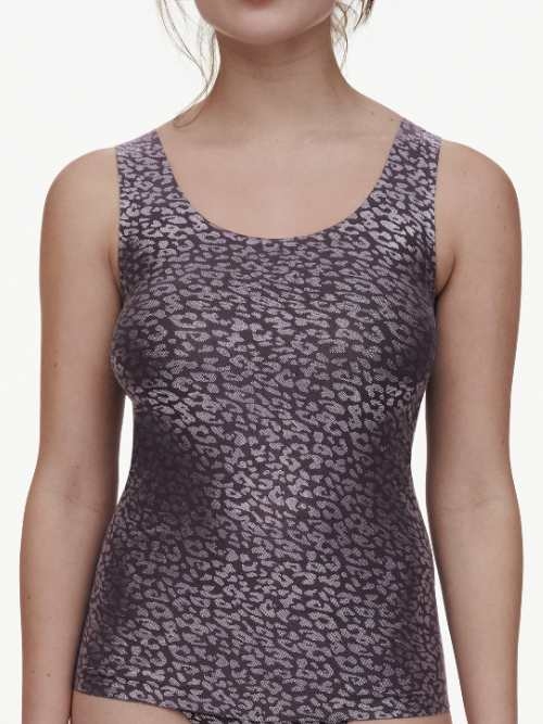 Chantelle SoftStretch gris chemise pour femmes