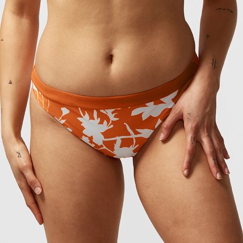 Chantelle Maillots de Bain Tropical orange slip de bikini