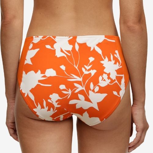 Chantelle Maillots de Bain Tropical orange slip de bikini