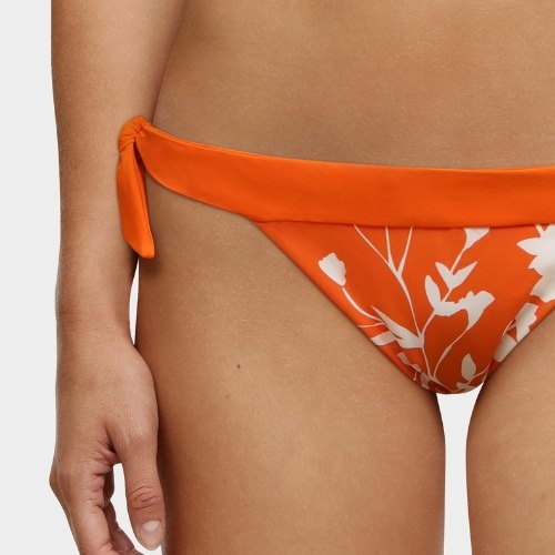 Chantelle Maillots de Bain Tropical orange slip de bikini