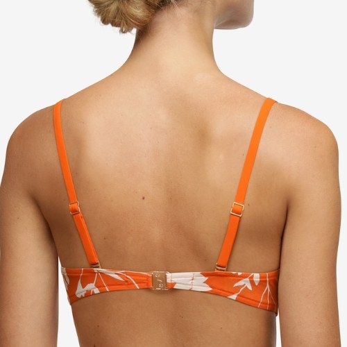 Chantelle Maillots de Bain Tropical orange haut de bikini préformé