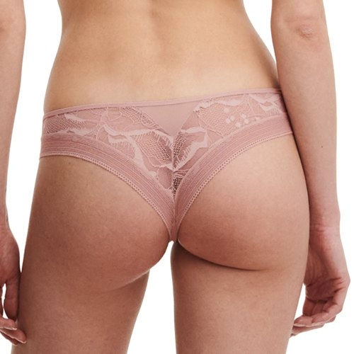Chantelle True Lace rose slip
