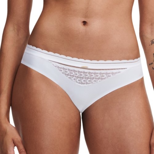 Chantelle Monogram blanc slip