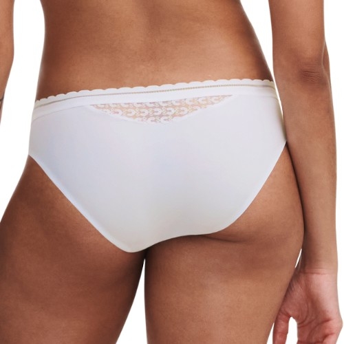 Chantelle Monogram blanc slip